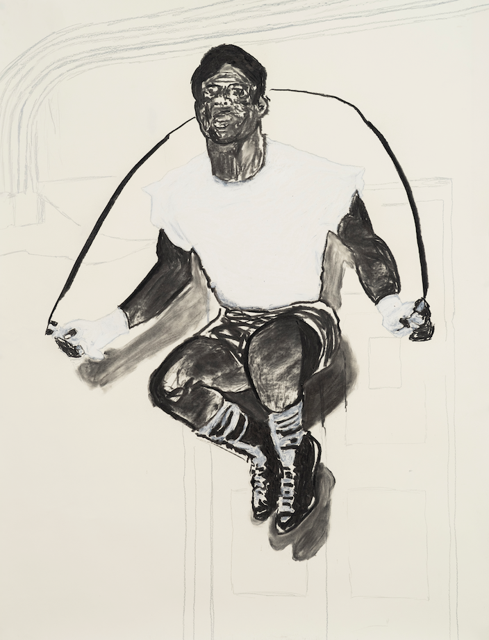 CHARCOAL BOXER I
